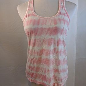 P.J.  Salvage Pink & White Striped Tank